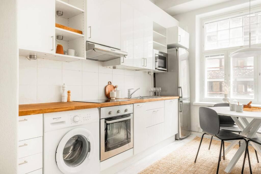 Downtown Light-Filled Retreat Apartman Helsinki Kültér fotó